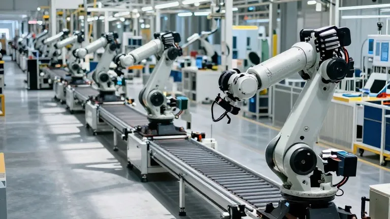 Illustration for: 20,000 robots per week: Tesla's new Fremont target