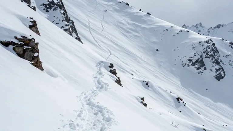 Illustration for: Storm Buries Mt. Whitney Climber at 13,600 Feet Before Recovery