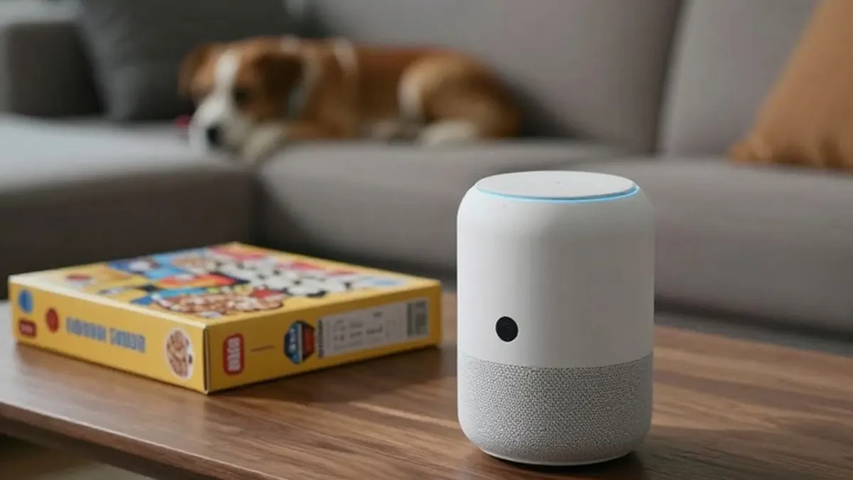 Illustration for: Amazon Adds a 13MP Camera to Its Top Echo Studio Smart Speaker